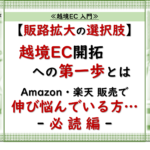 Amazon・楽天 販売で 伸び悩んでいる方… “必読”